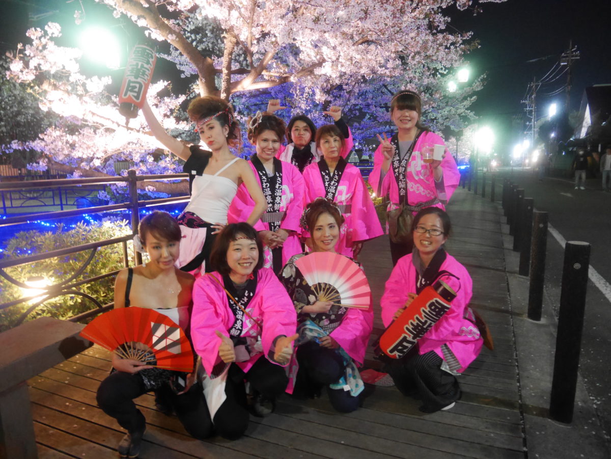 花満開の石和温泉で女神輿体験！女子旅レポート※2019開催情報追記