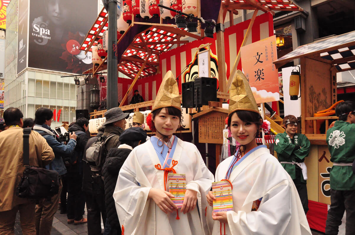 福娘が可愛い！豪華な宝恵駕（ほえかご）行列！大阪で2019年十日えびすの盛り上がり体感レポート！