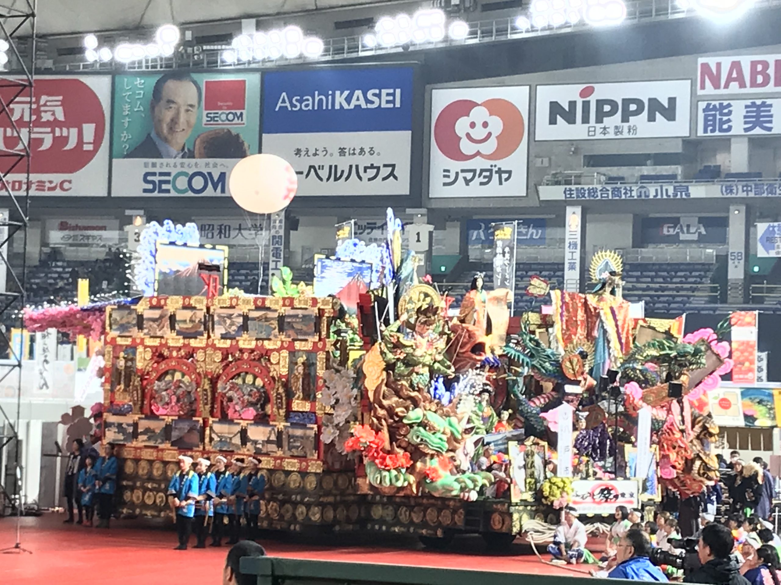 ド迫力！スモーク噴き出る盛り盛りの山車！「青森県八戸三社大祭」ふるさと祭り東京からレポート