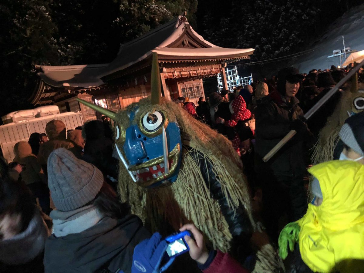 ☆こどもと一緒になまはげに会いに☆　なまはげ柴灯まつり体験レポート！