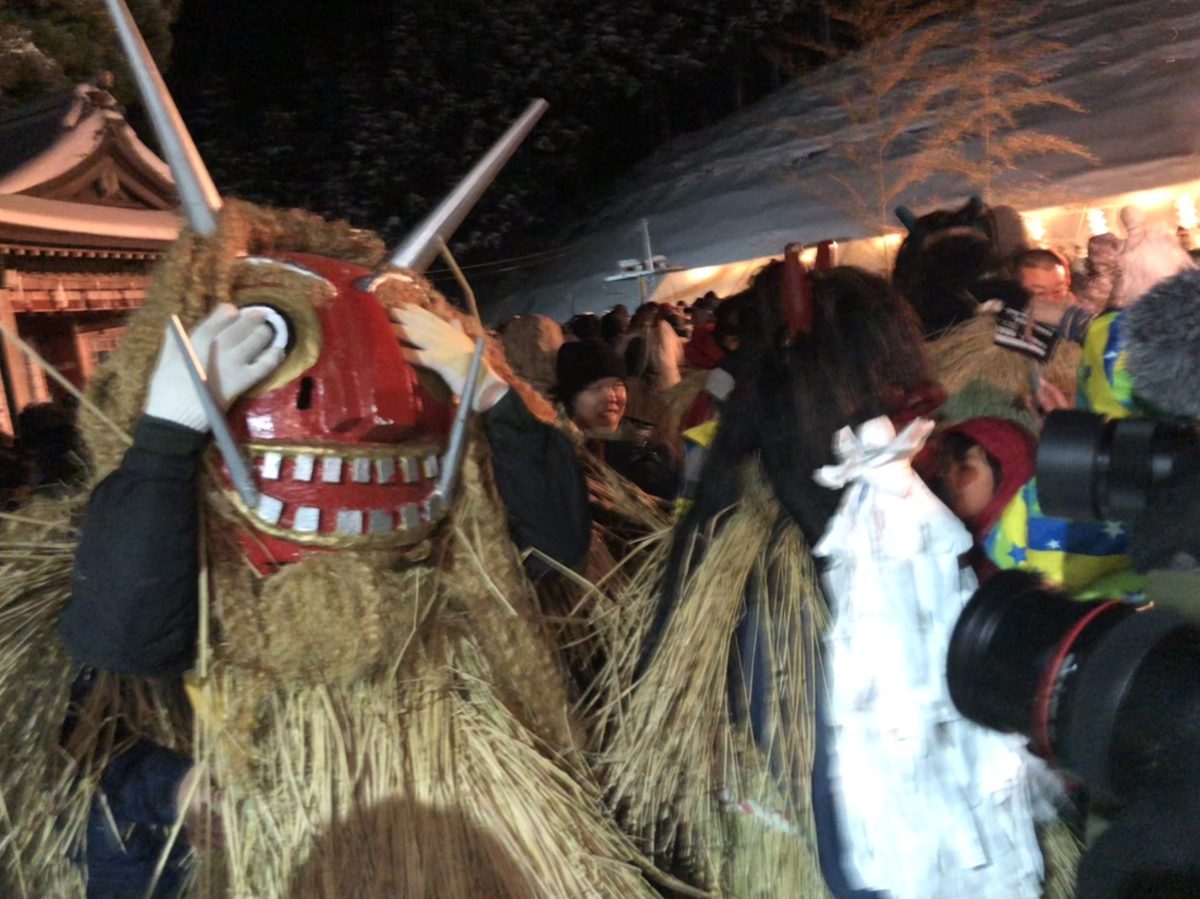 なまはげ柴灯まつりの見所や混雑状況は？2025年の開催情報も！