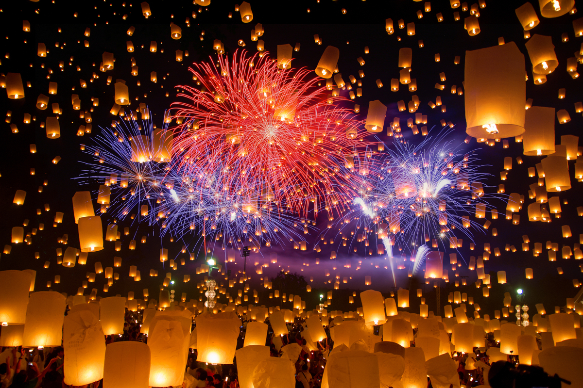 SNSからご紹介！豪雪地帯「つなん雪まつり」のスカイランタンが幻想的！