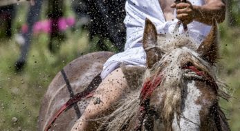 ウォリャーッ！泥しぶきを浴びて無病息災！11世紀から続く宮崎県美郷町の御田祭