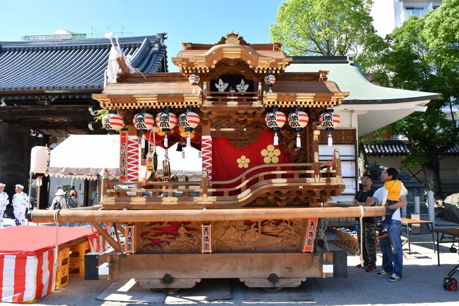 天神祭りのだんじりの楽しみ方