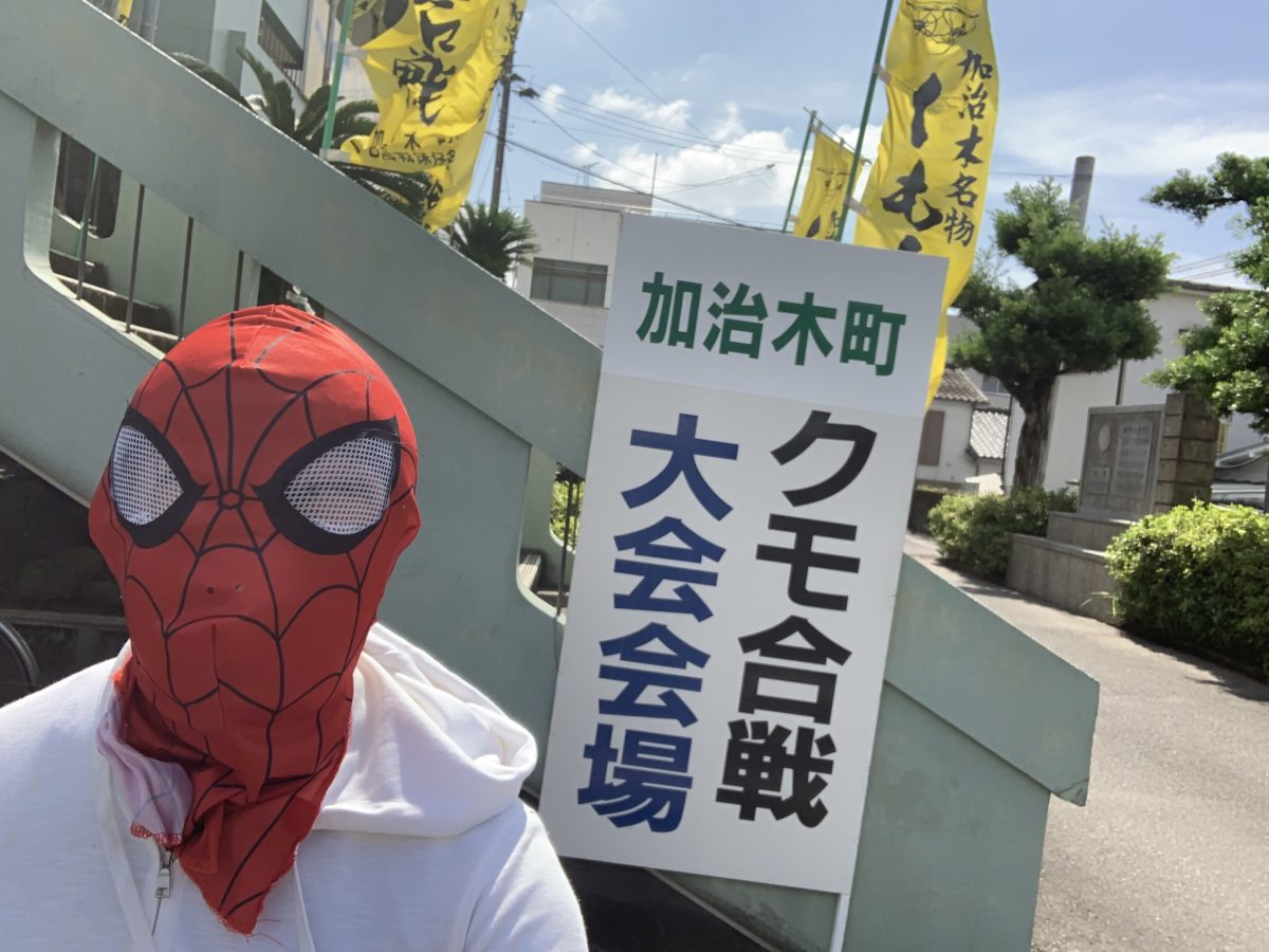 【閲覧注意】加治木のくも合戦！　かみつくか、ぶっかけるか、切り落とすか。真のスパイダー大戦がここにある！