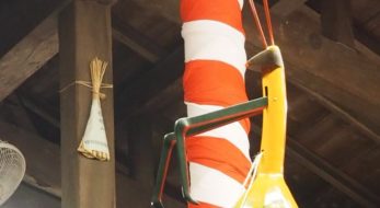 京の都と遠州森町と小田原の縁を繋いだカマキリ！山名神社「祇園大祭天王祭舞楽」2023年の開催情報も！