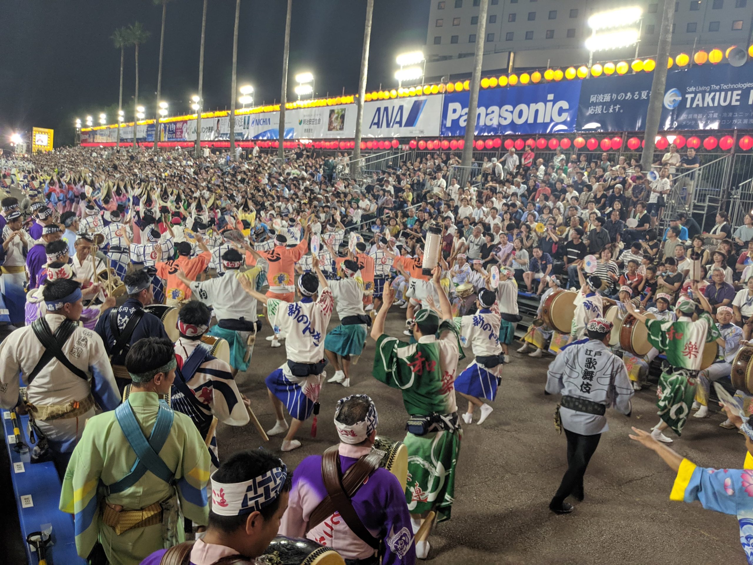 徳島阿波おどり二日目！踊る阿呆編　踊らにゃソンソンを実践してきました！