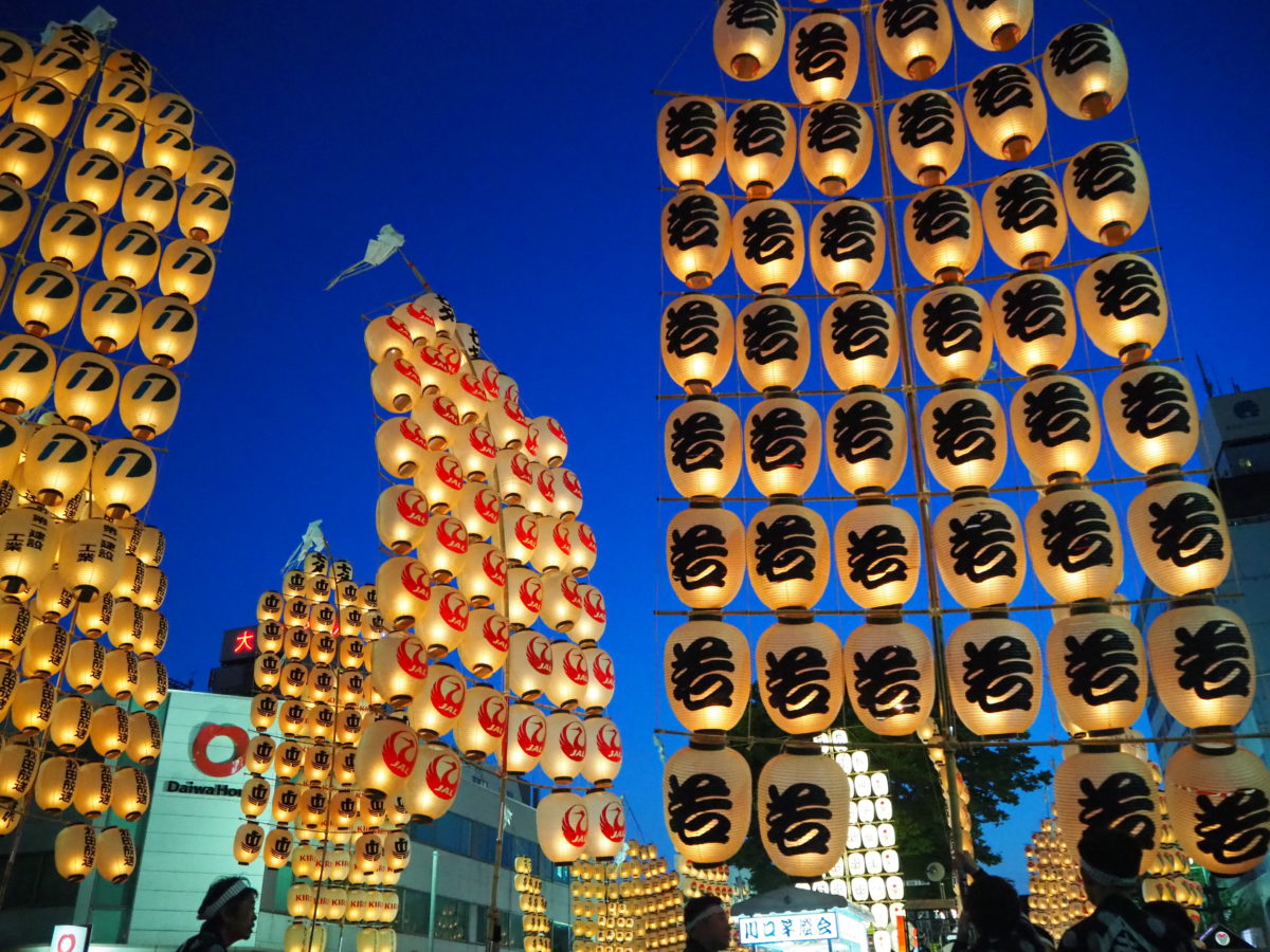 秋田竿燈まつりとは？会場は？妙技会とは？2023年は開催される？竿燈基本情報まとめ！