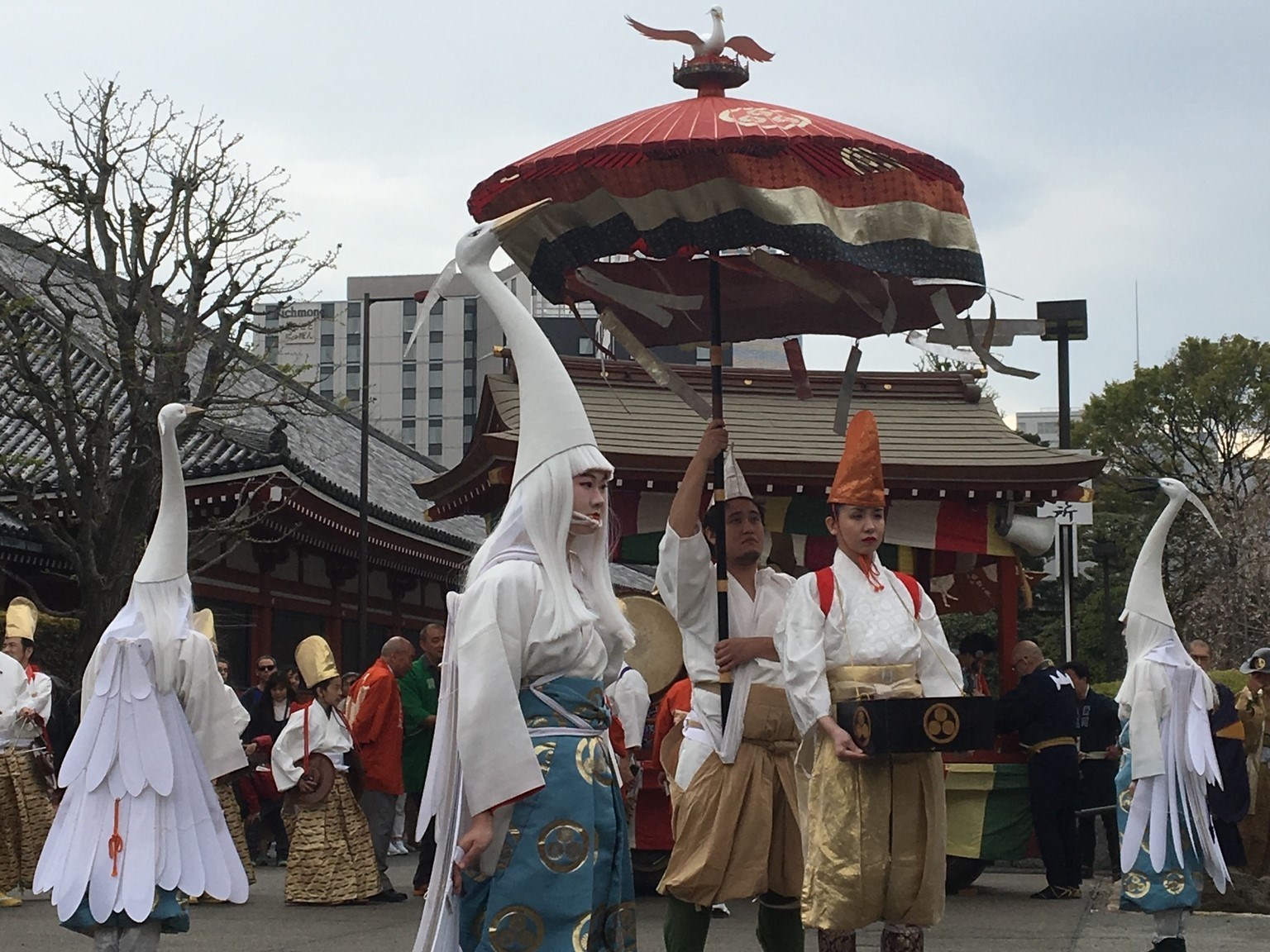 千年の時を超えて…「白鷺の舞」は東京・浅草寺でも見られる！2023年は4月9日！