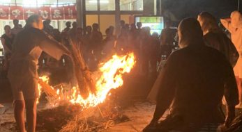 茨城県の火祭りはアツい！下妻「タバンカ祭」は炎を畳と鍋でタバンカする祭り…ってどういうこと！？