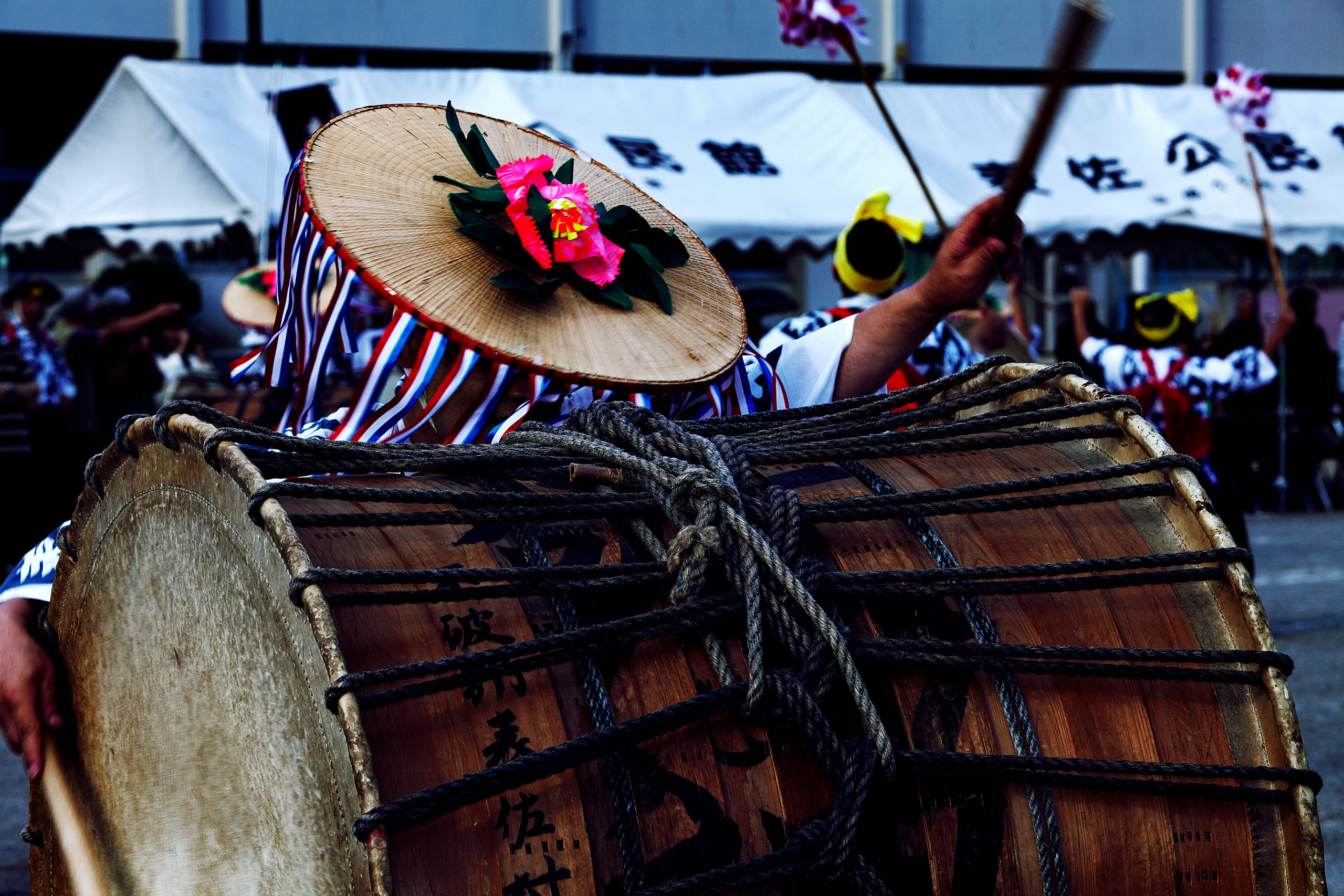 岐阜県 表佐太鼓踊り　巨大太鼓と知る江戸文化