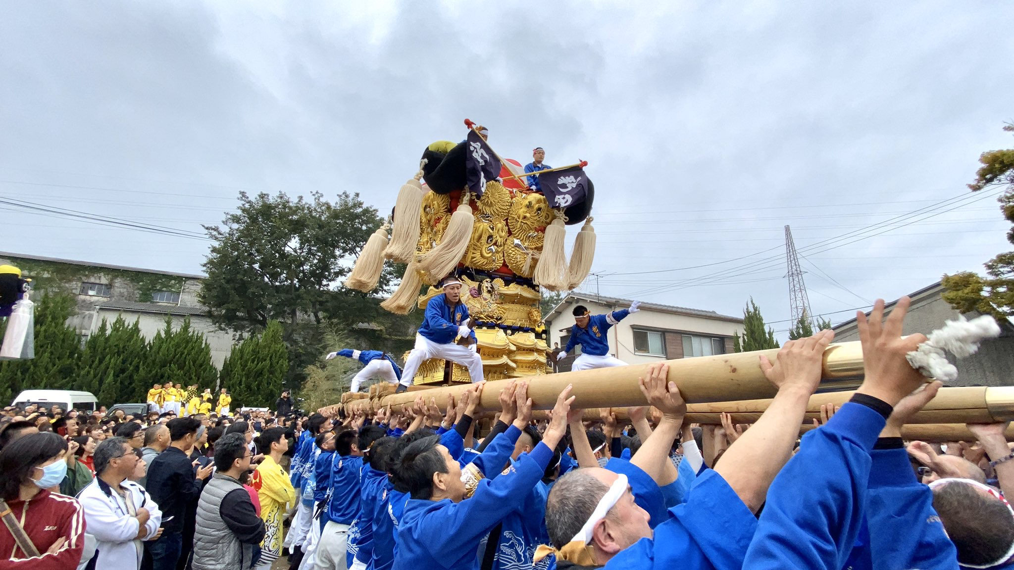 新田太鼓台をご紹介！楠木正成との関係は？即位礼正殿の儀新居浜祝賀行事情報も！