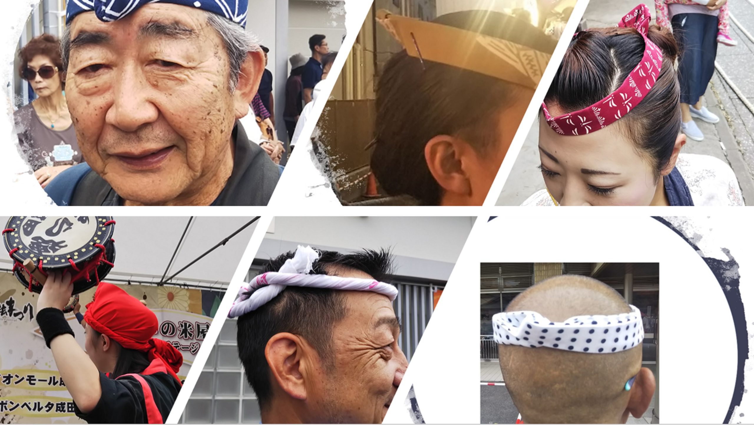 「手拭い」はお祭りの必須アイテム！　そのクールな巻き方に英語の名前を付けてみた。