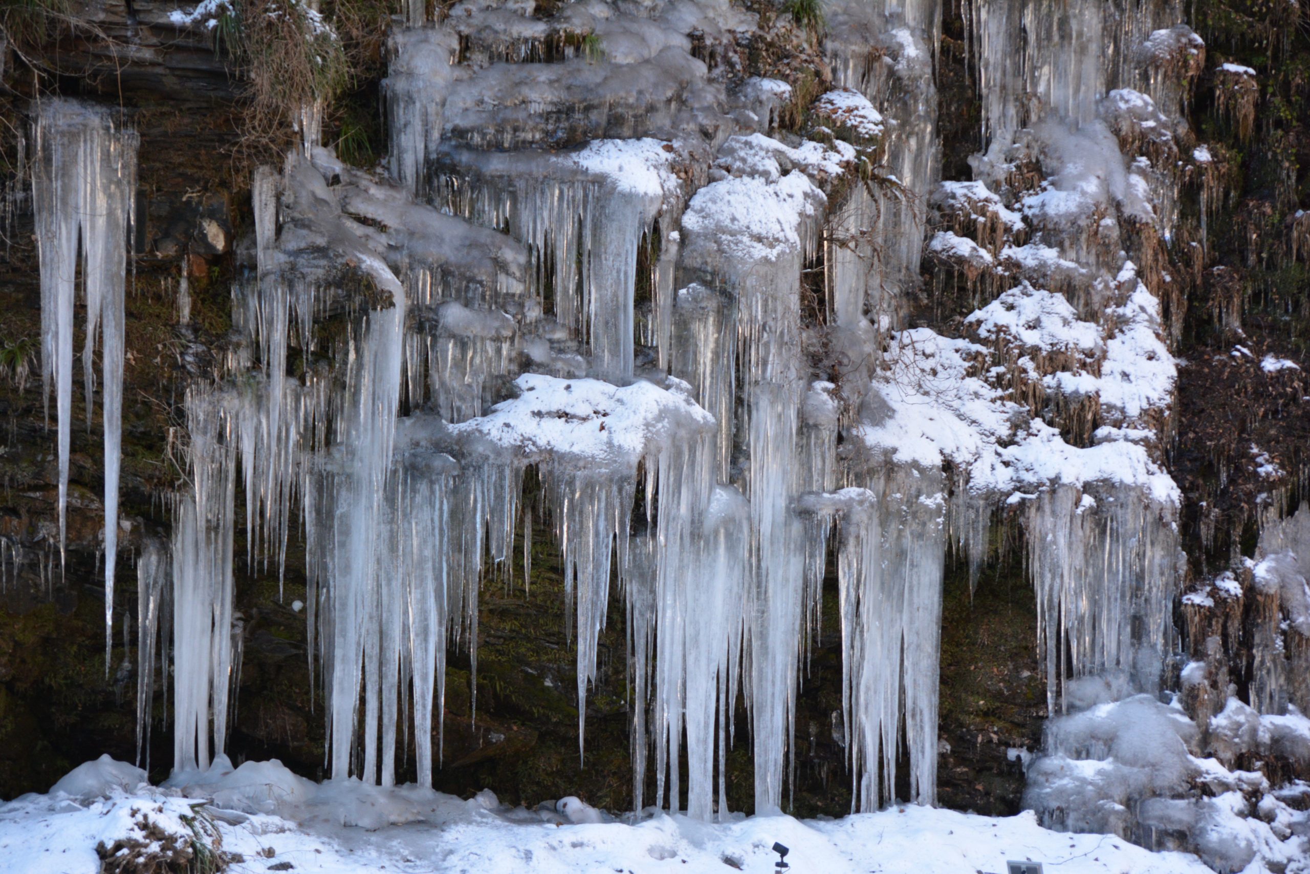 「大滝氷まつり」、秩父の三十槌で見られる氷のアート
