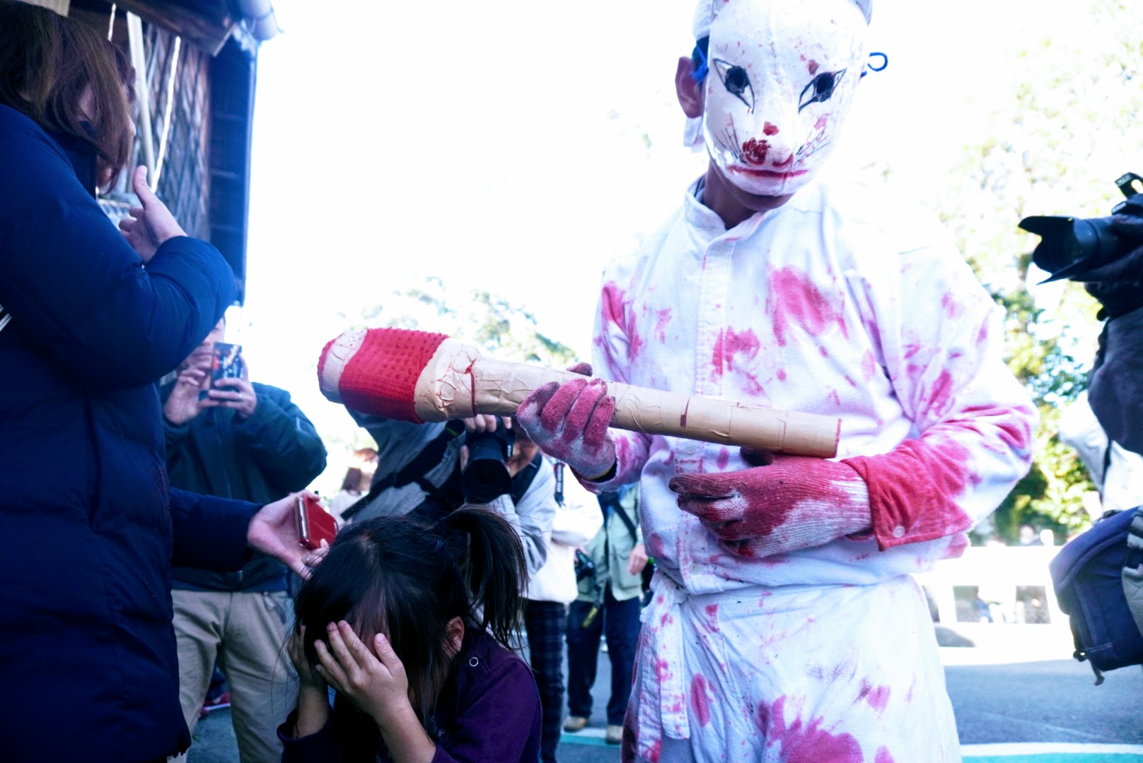 長松寺の「どんき祭り」はホラー過ぎる狐に子どもたちがガチ泣き！