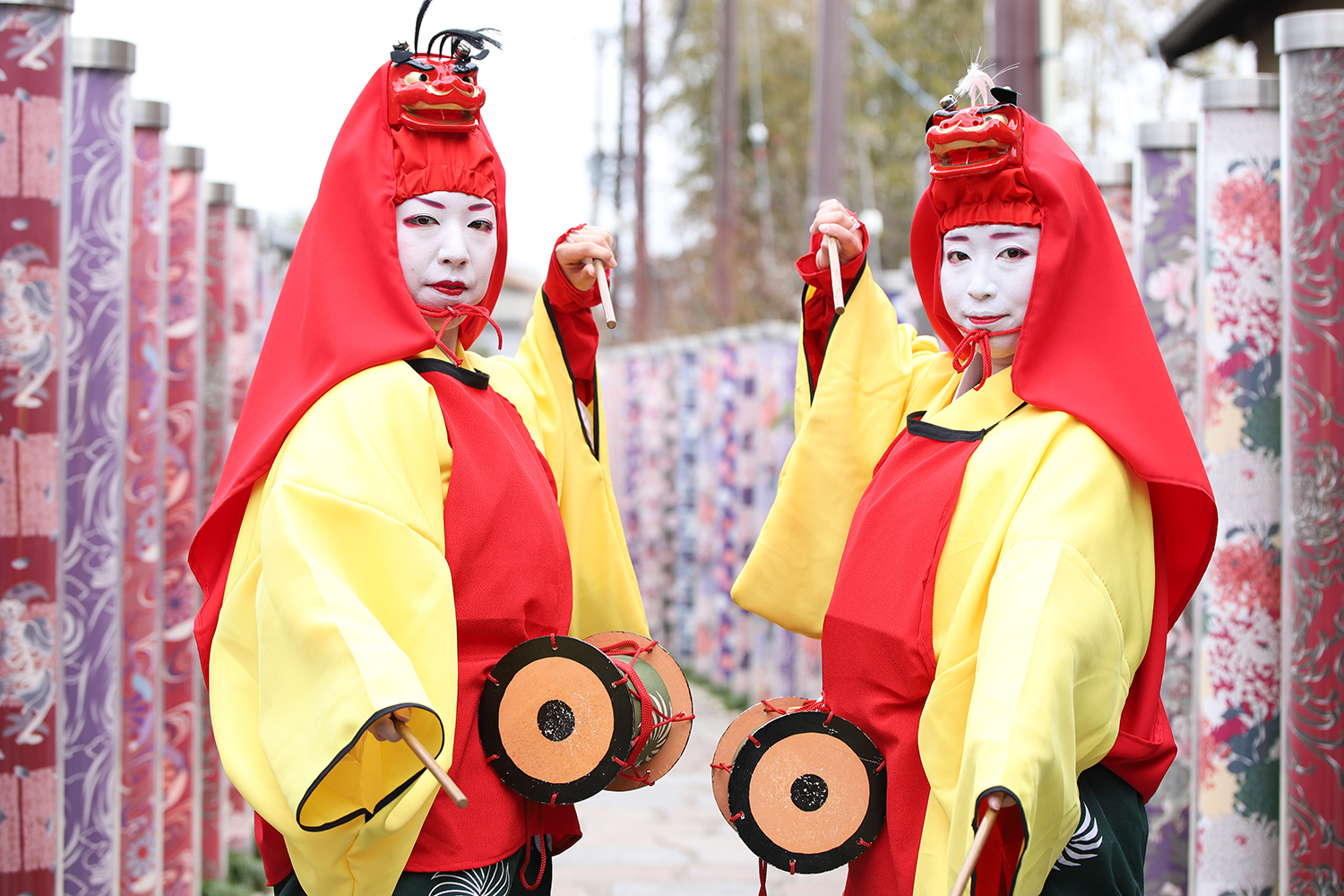 嶋原太夫「節分会 おばけ」平安時代のハロウィン