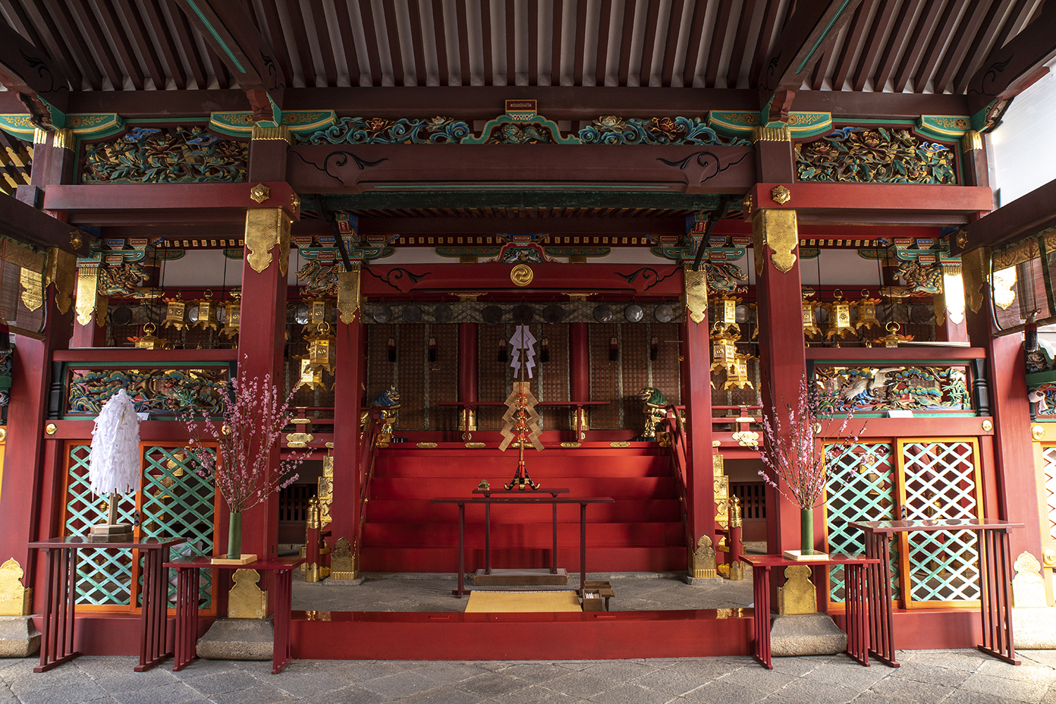 石清水八幡宮「桃花祭」と「八幡まちかどひなまつり」