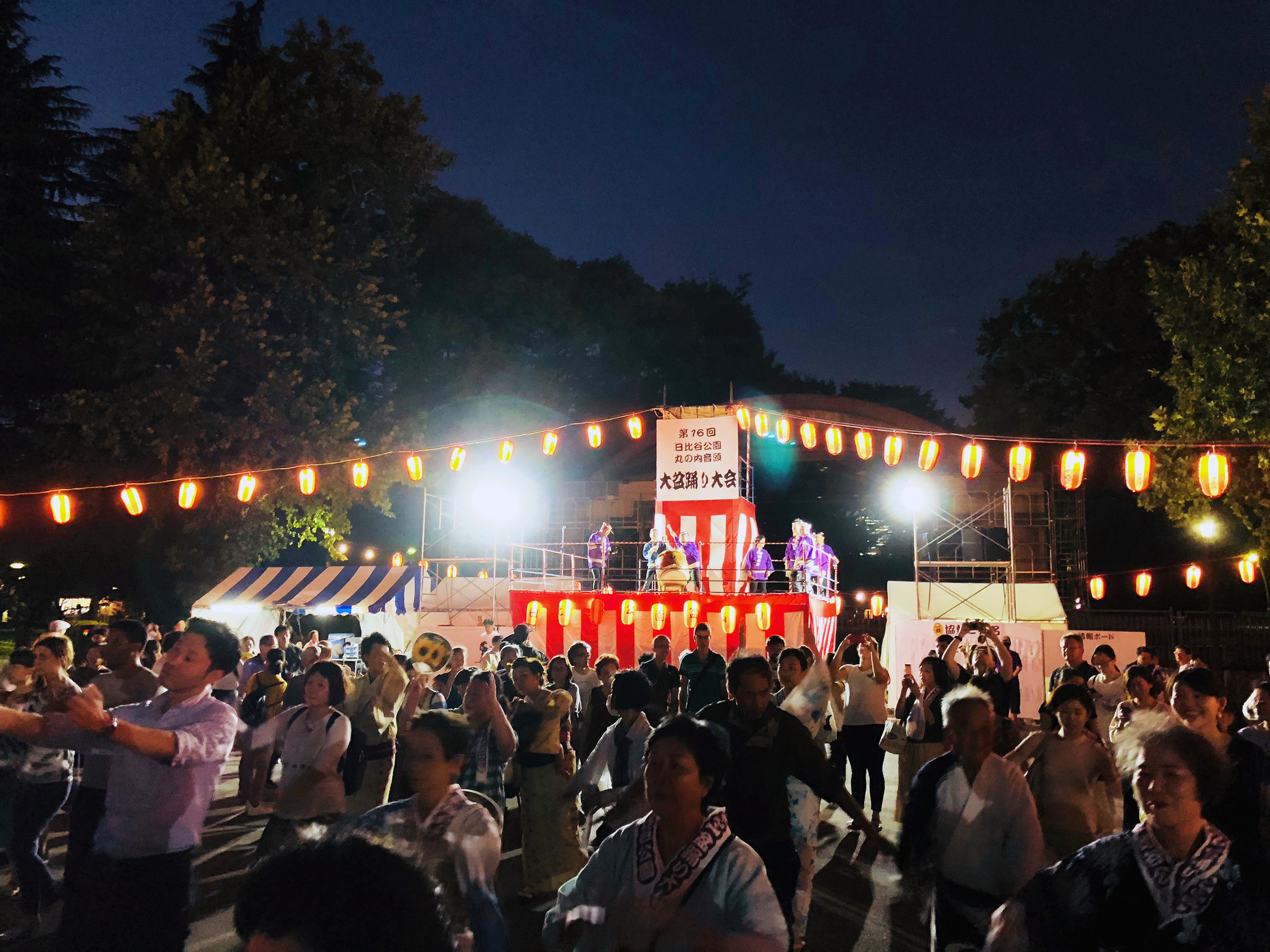 2023年東京・日比谷の大盆踊り大会は8月25日！初心者でも参加しやすい都心の盆踊り！