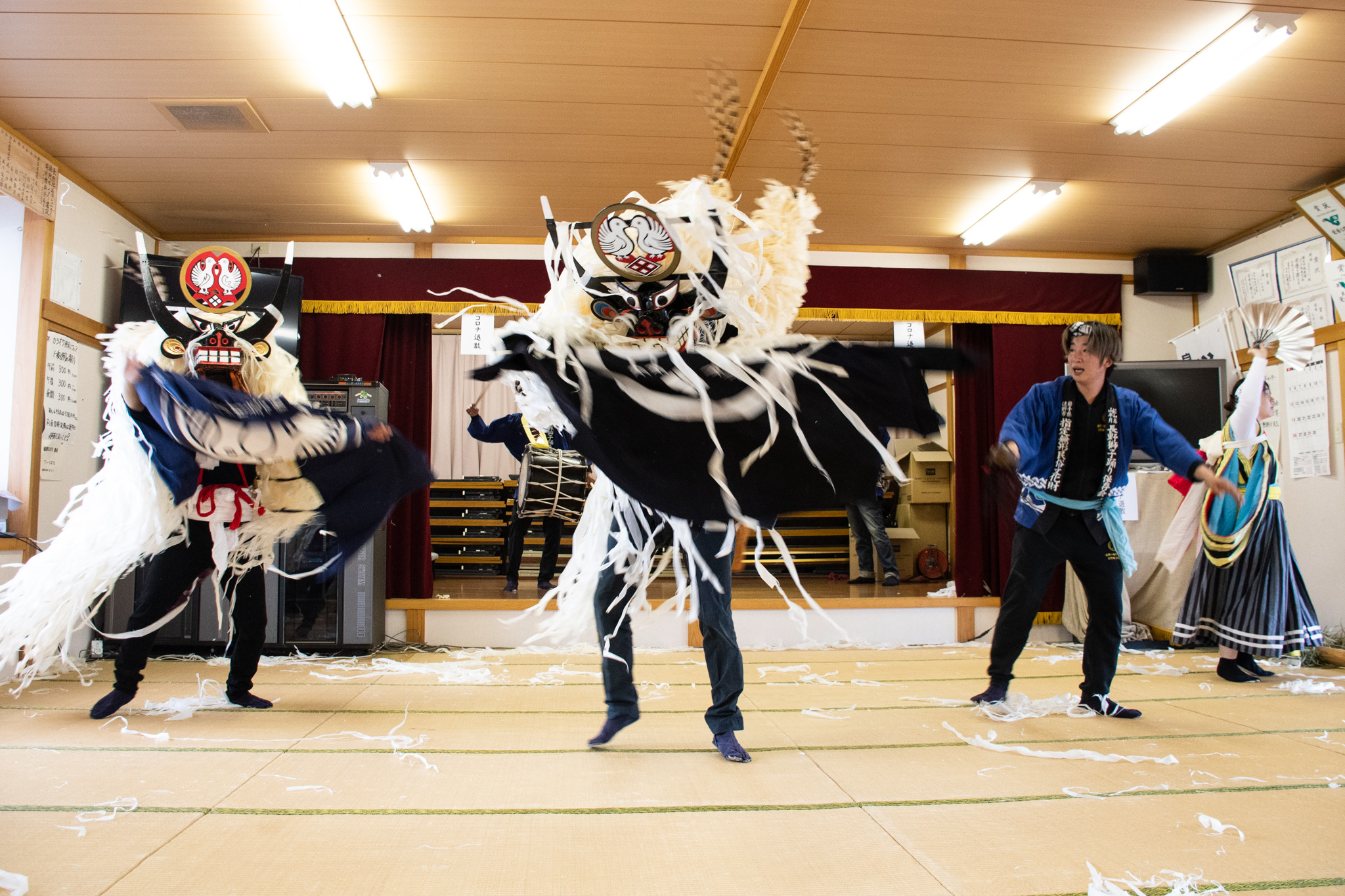 全国8箇所で獅子舞同時開催！岩手県遠野市「長野獅子踊り」のコロナ退散に密着