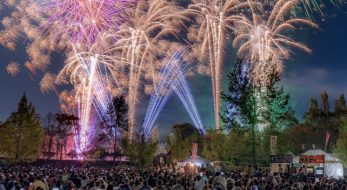 無病息災を祈願　ドイツの森の花火大会！