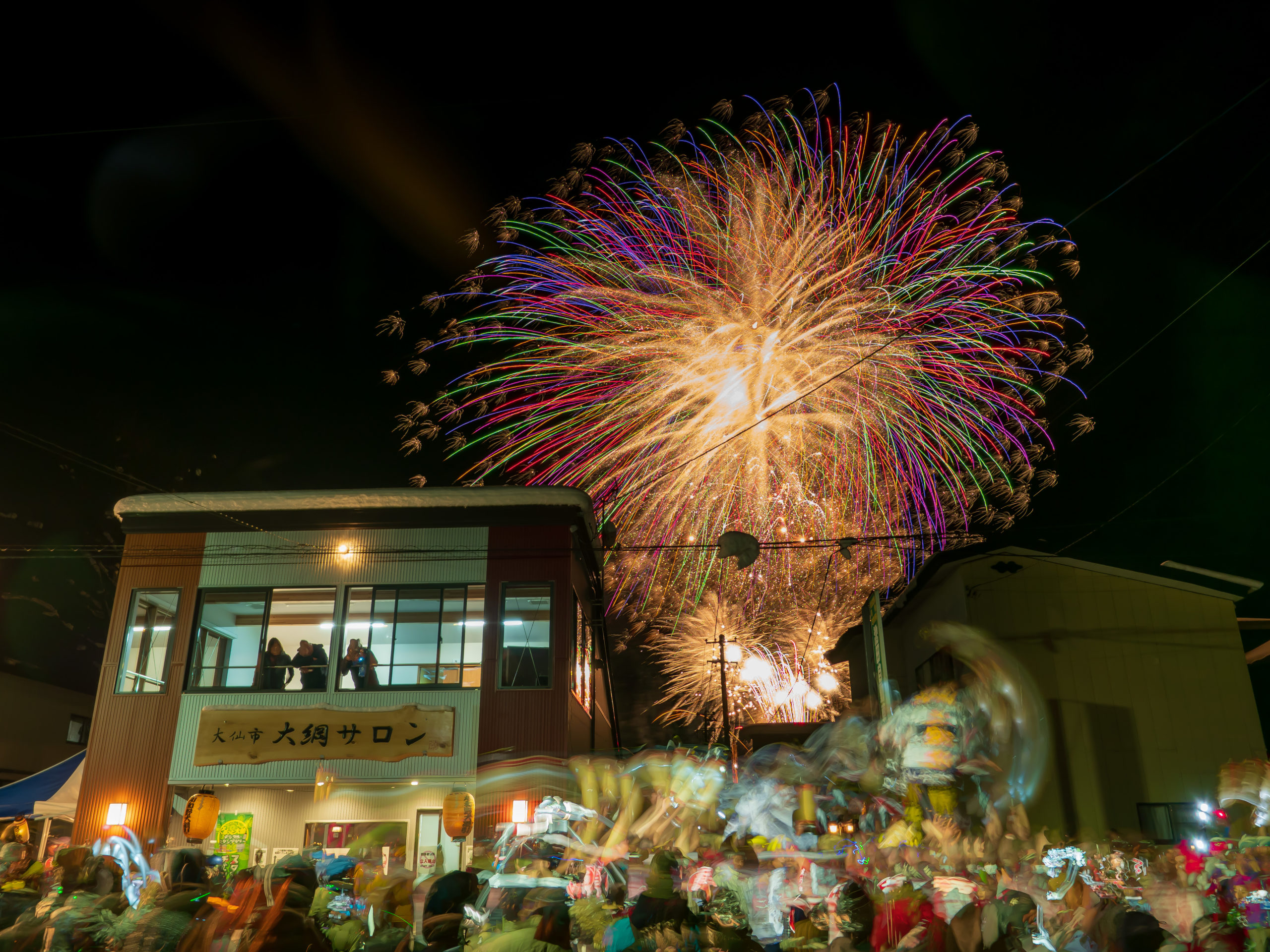 刈和野の大綱引きでインスタ映え