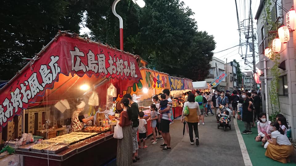 蛇窪神社例大祭 -深川富岡八幡葵太鼓-