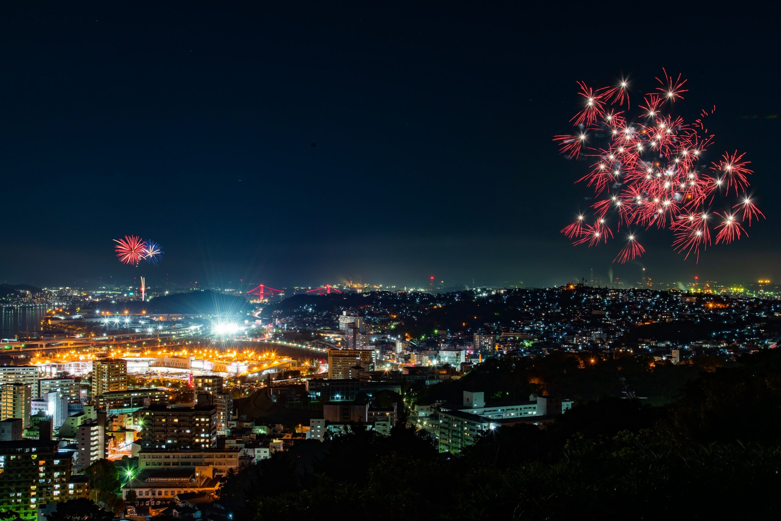 【わっしょい百万夏まつり2020秋のオンラインVer.】ラストは花火の一斉打ち