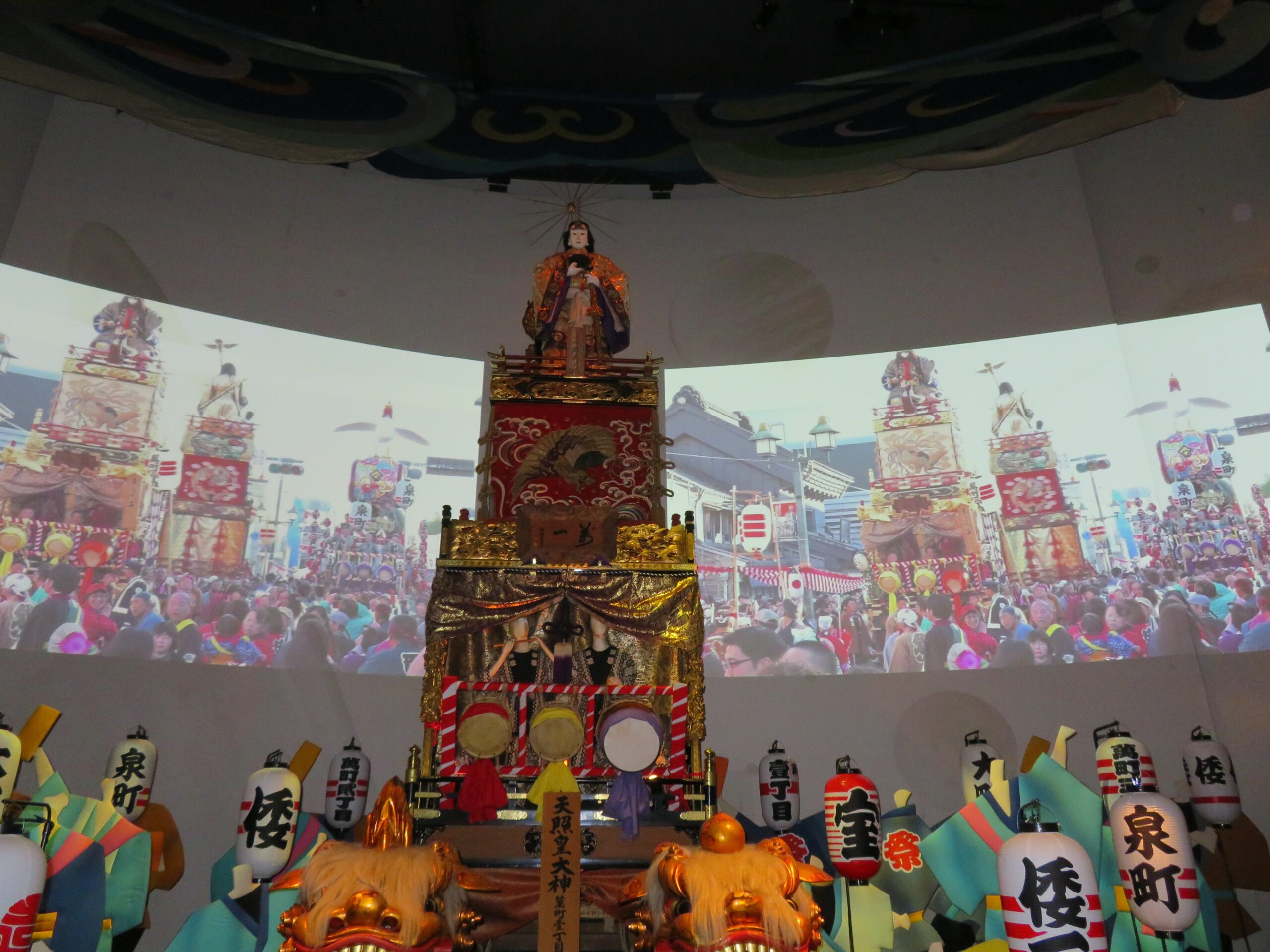 【とちぎ山車会館】一年中館内に満ち溢れる「とちぎ秋まつり」の迫力と熱気