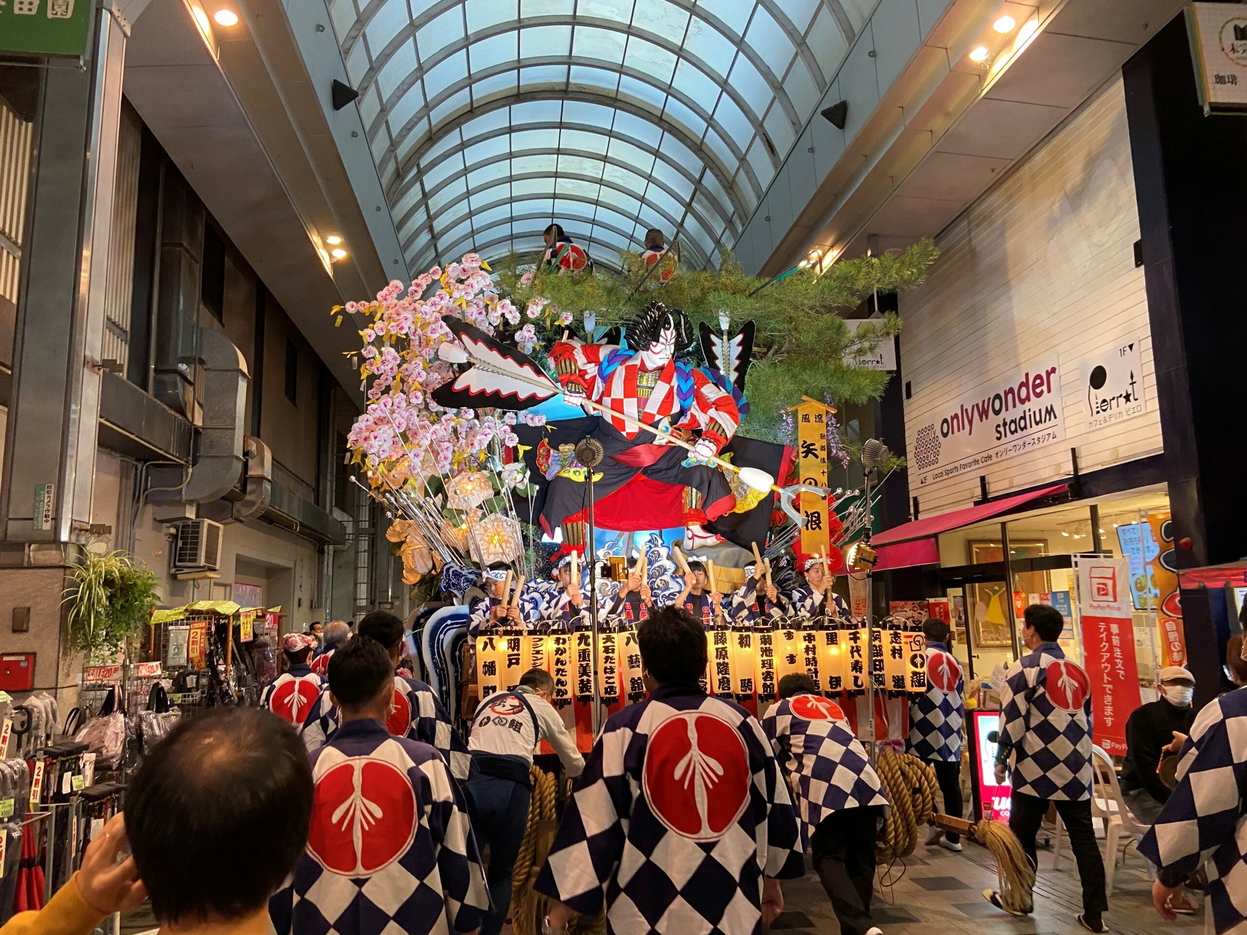 【盛岡八幡宮疫病収束祈願山車】11月、ついに盛岡山車が街を練り歩く