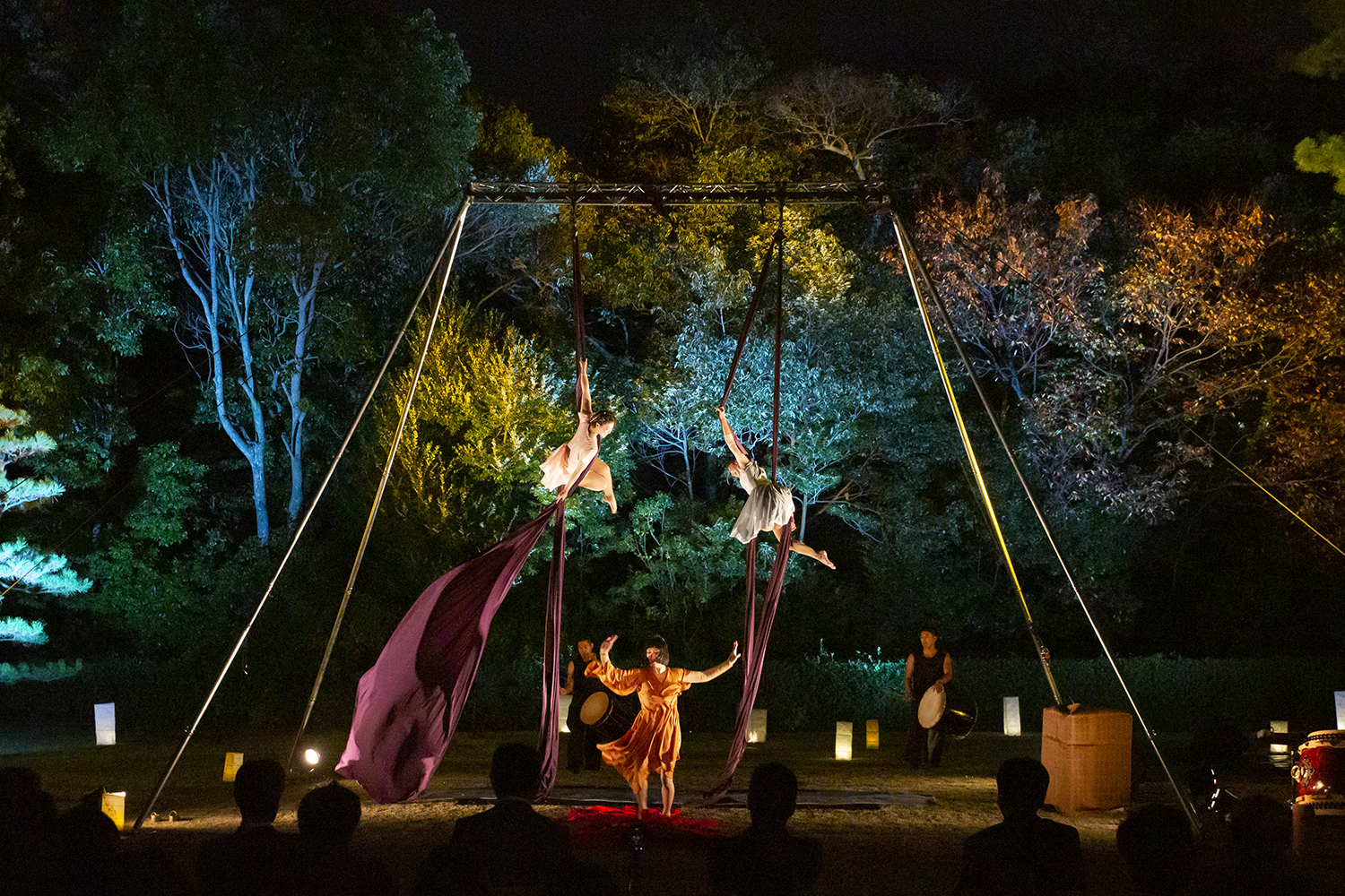 「ヌーヴォー・シルク・ジャポン in 栗林公園」美と和の融合！現代サーカス