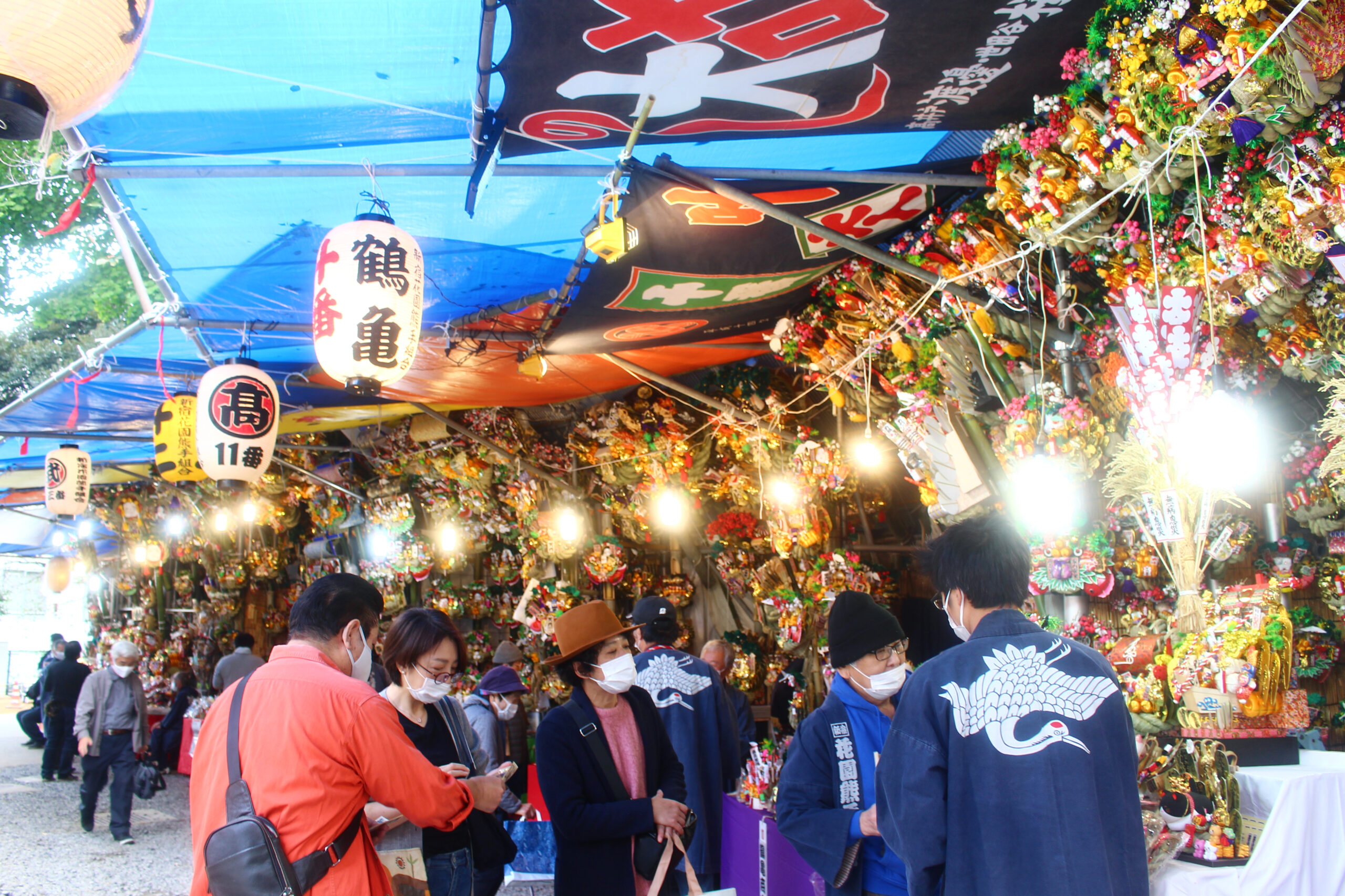 花園神社酉の市（大酉祭）2020、速報レポート