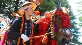 「チャグチャグ馬コ」水田を進む彩り豊かな馬｜観光経済新聞