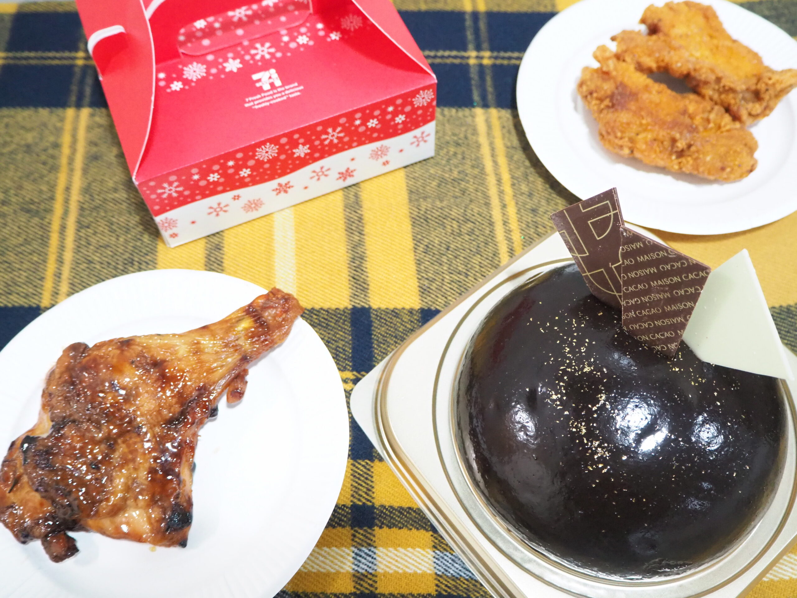 セブンイレブンのクリスマスはリッチなケーキと本格派チキンがすごい！