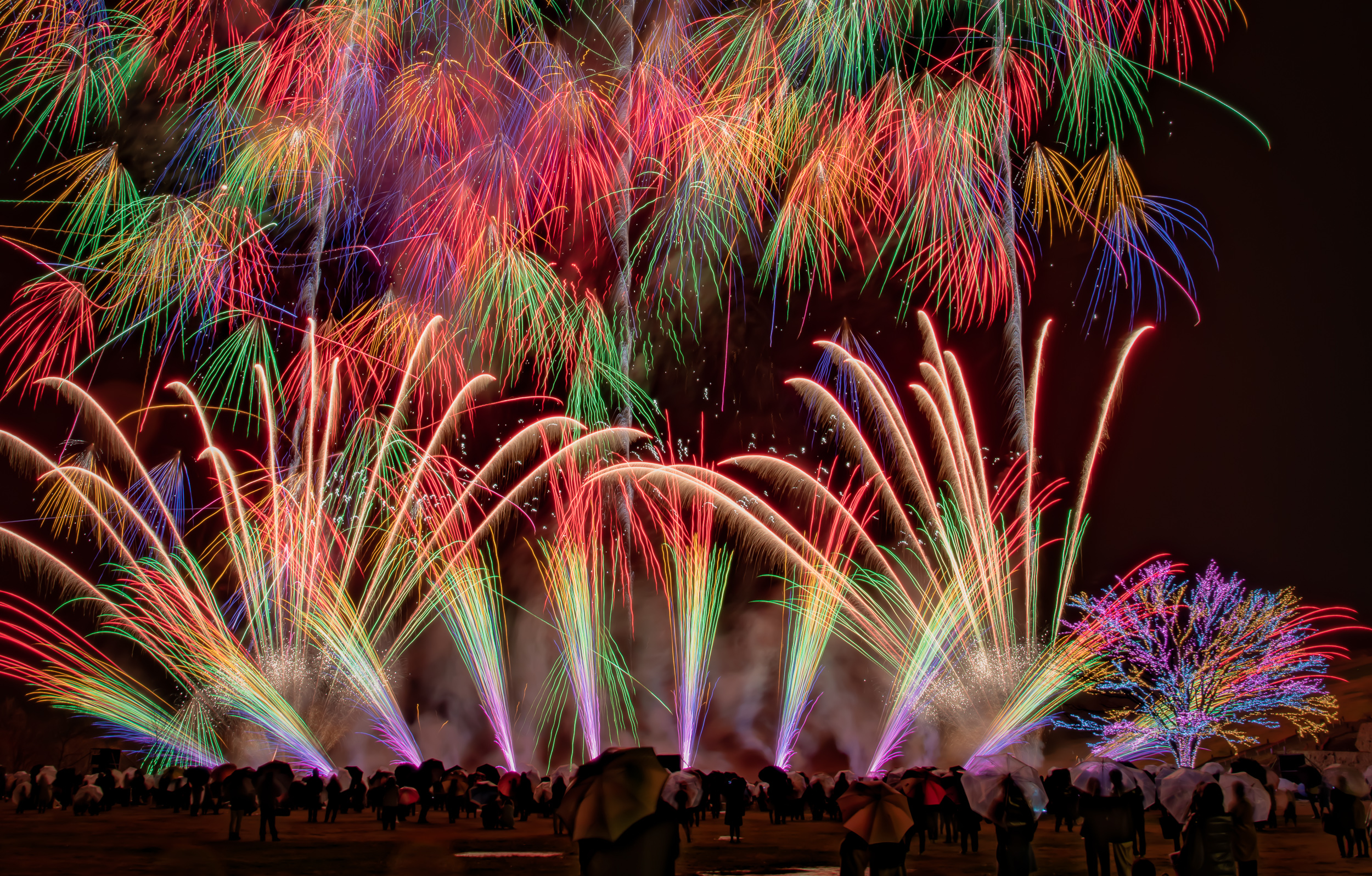 長岡花火ウィンターファンタジー２０２０で体感！「冬花火」の特別な魔法とは？