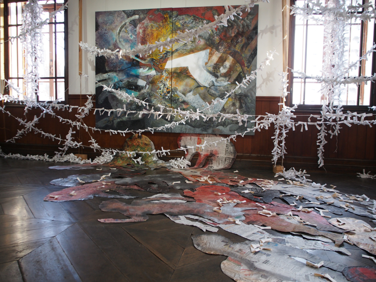 【時空をつなぐ現代アート展】盛岡のレトロ建築で摩訶不思議な世界へ