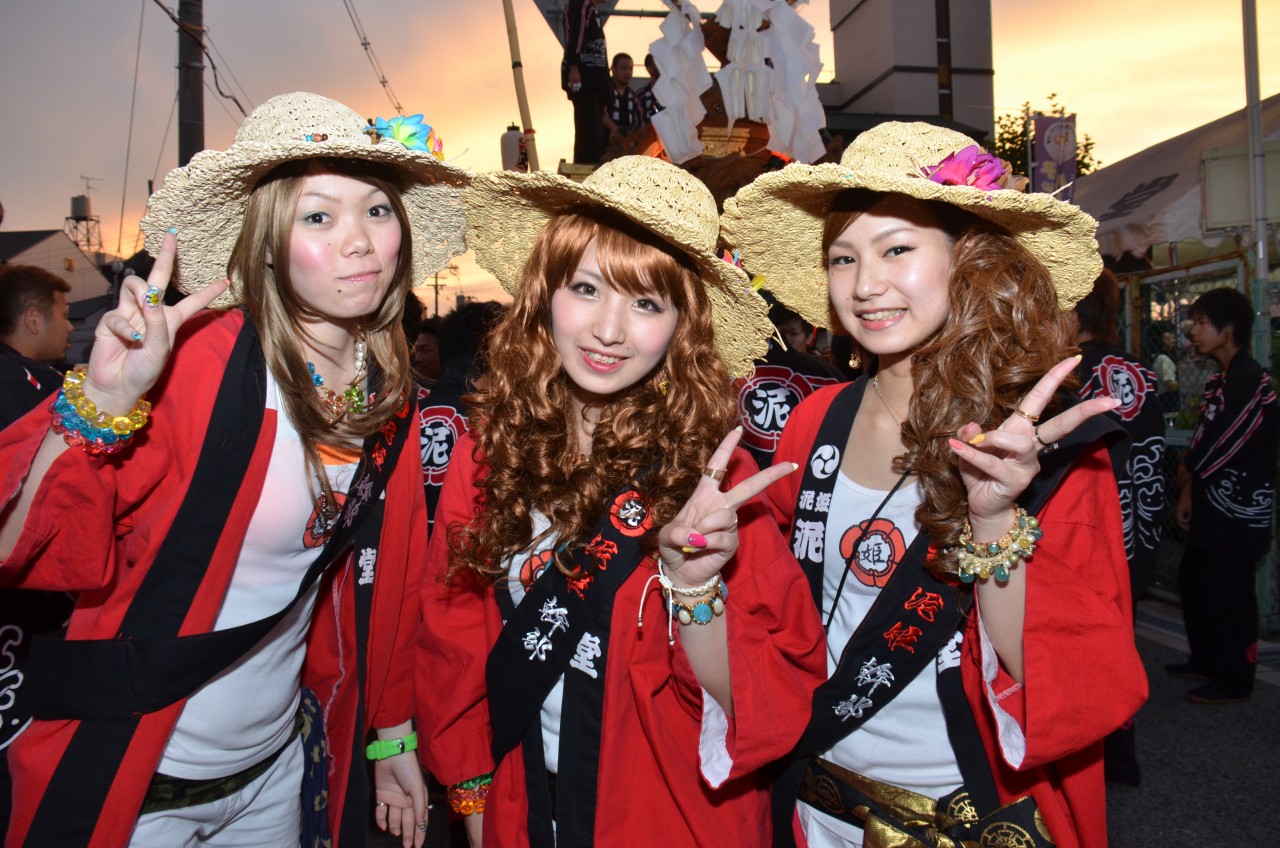 だんじりギャル特集第３弾 part1（平成26年編）