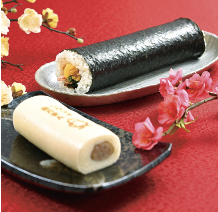 崎陽軒が送る「シウマイ恵方まん」にかぶりつき！これはシウマイ？恵方巻？