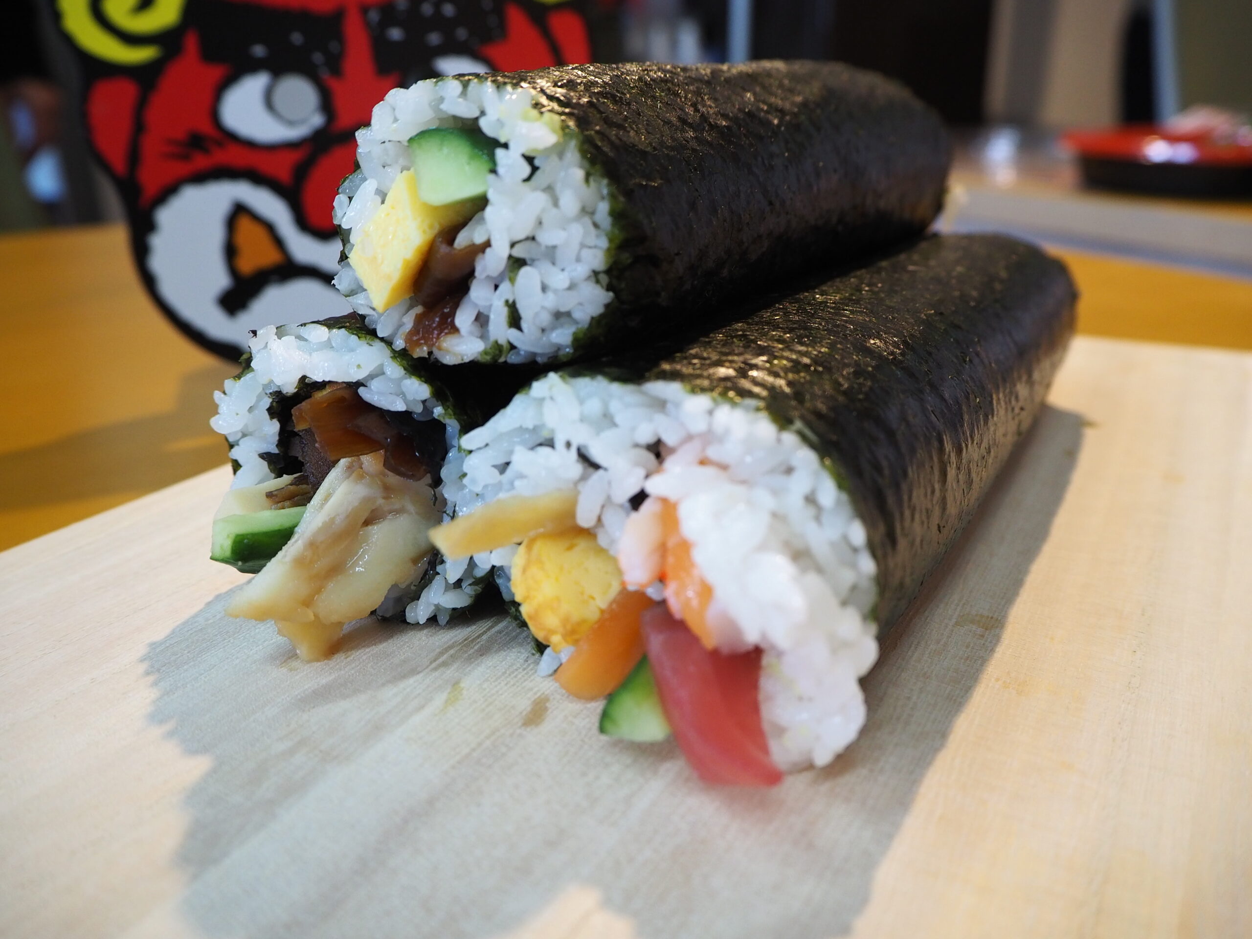 「銀のさら」の恵方巻で大人も子供もまるかぶり！実食レポ‐2021年版