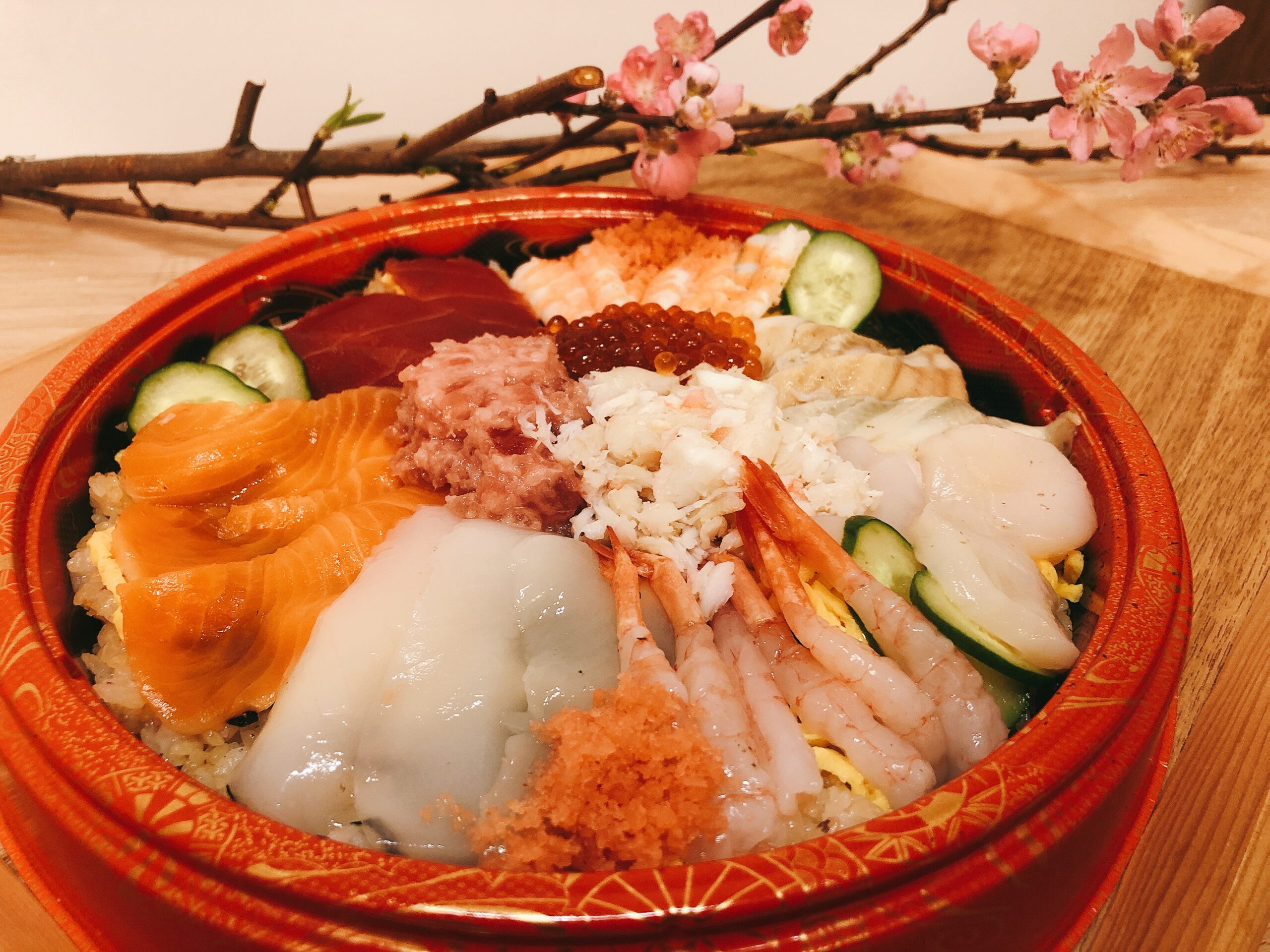 スシローのひなまつり限定『10種の海鮮ひなちらし』を実食レポート＜2021年＞