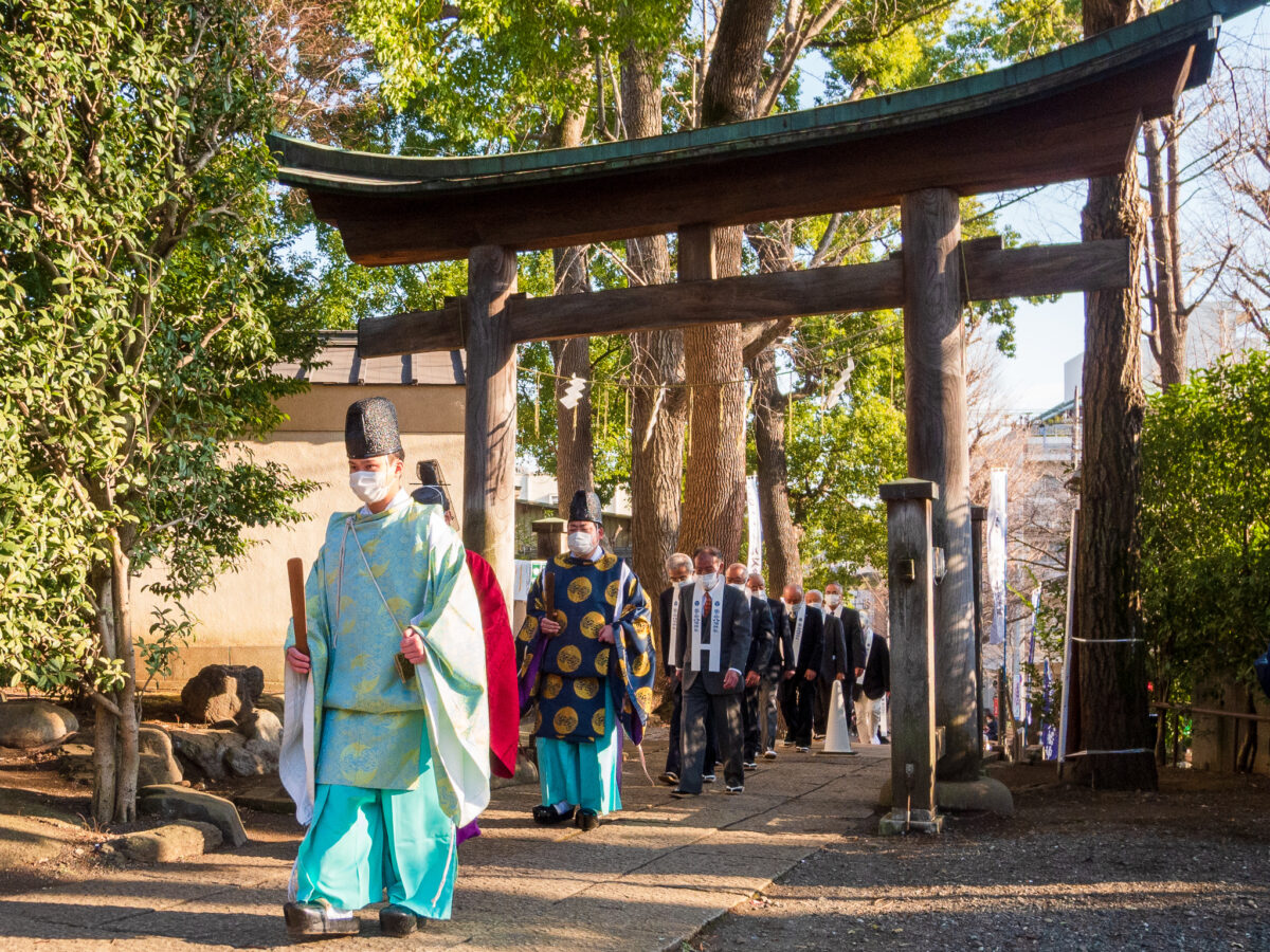 雪ヶ谷八幡神社・2021年コロナ禍の節分追儺式前夜祭レポート
