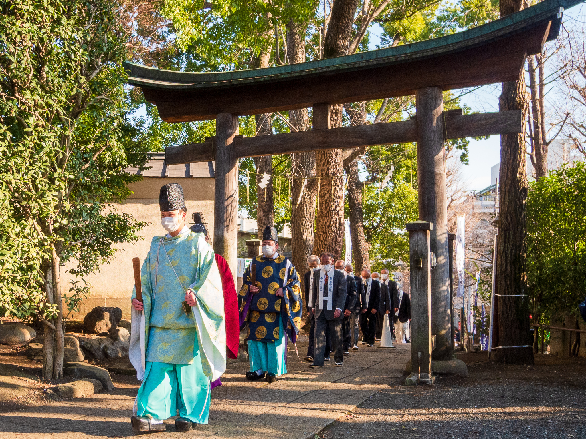 雪ヶ谷八幡神社・2021年コロナ禍の節分追儺式前夜祭レポート