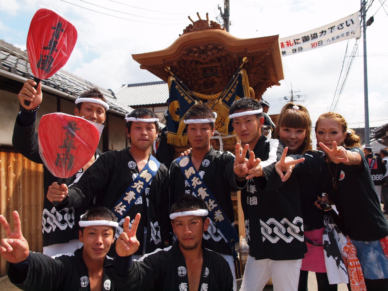 だんじり祭人写真集【イケメン画像70枚】（平成22～24年編）