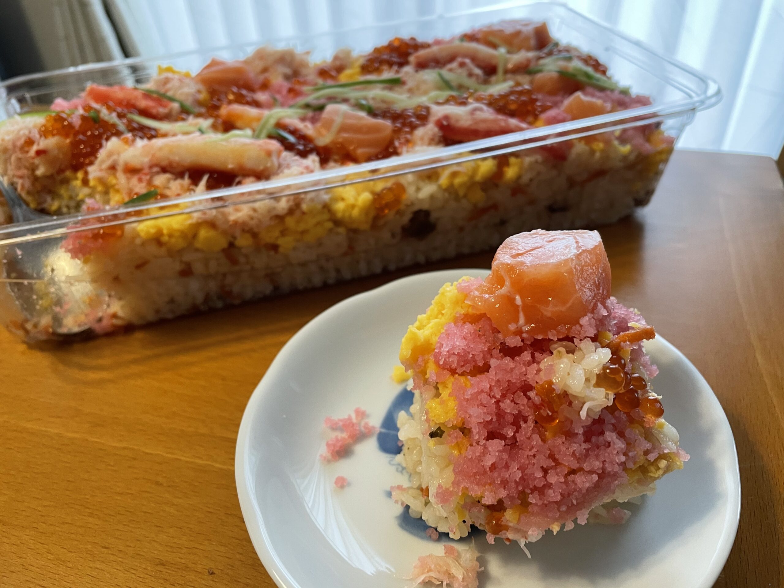 コストコのひなまつりはボリューム満点ちらし寿司がオススメ！