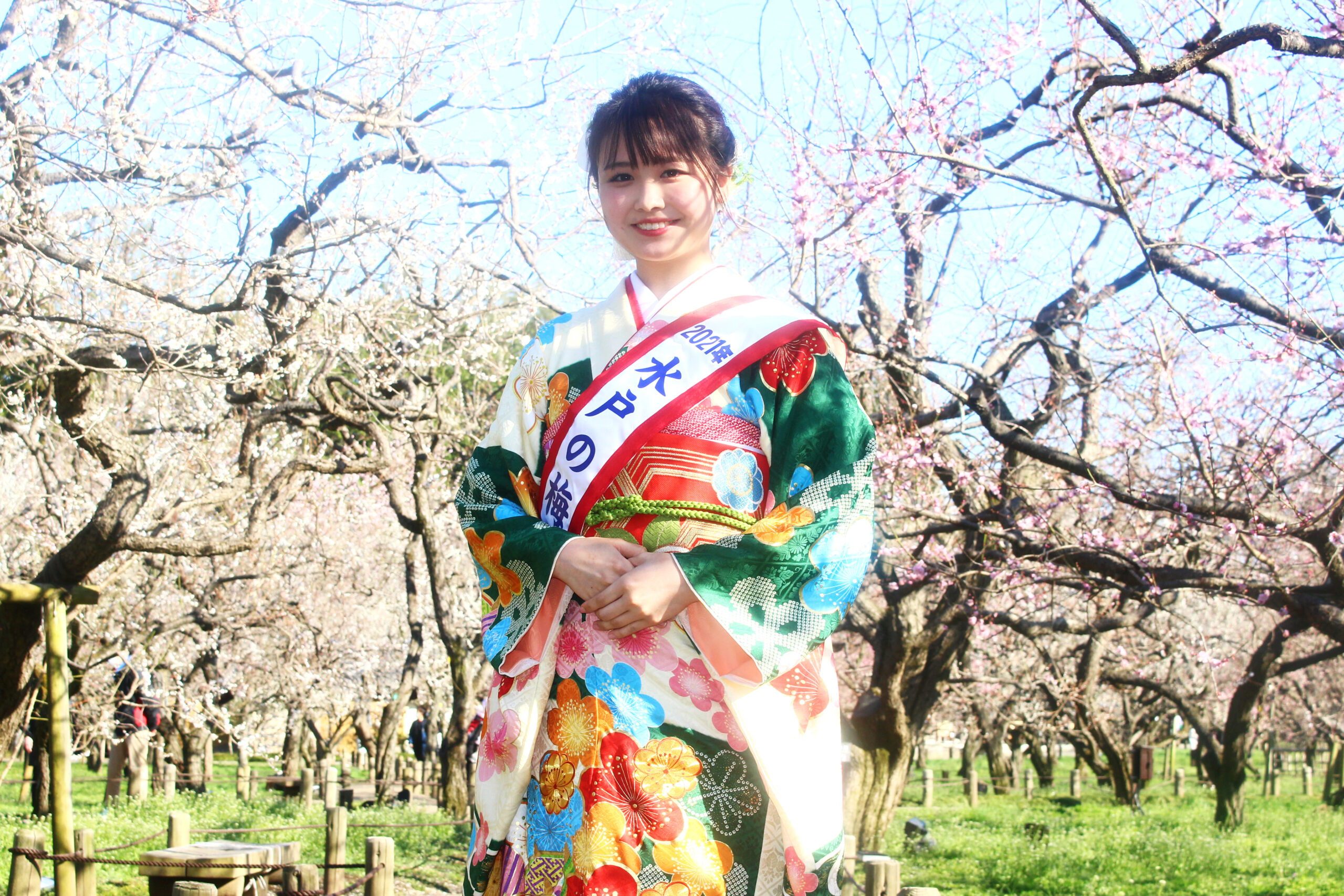 水戸の梅まつり2021開催中！梅満開の偕楽園で、梅大使が見どころを紹介！