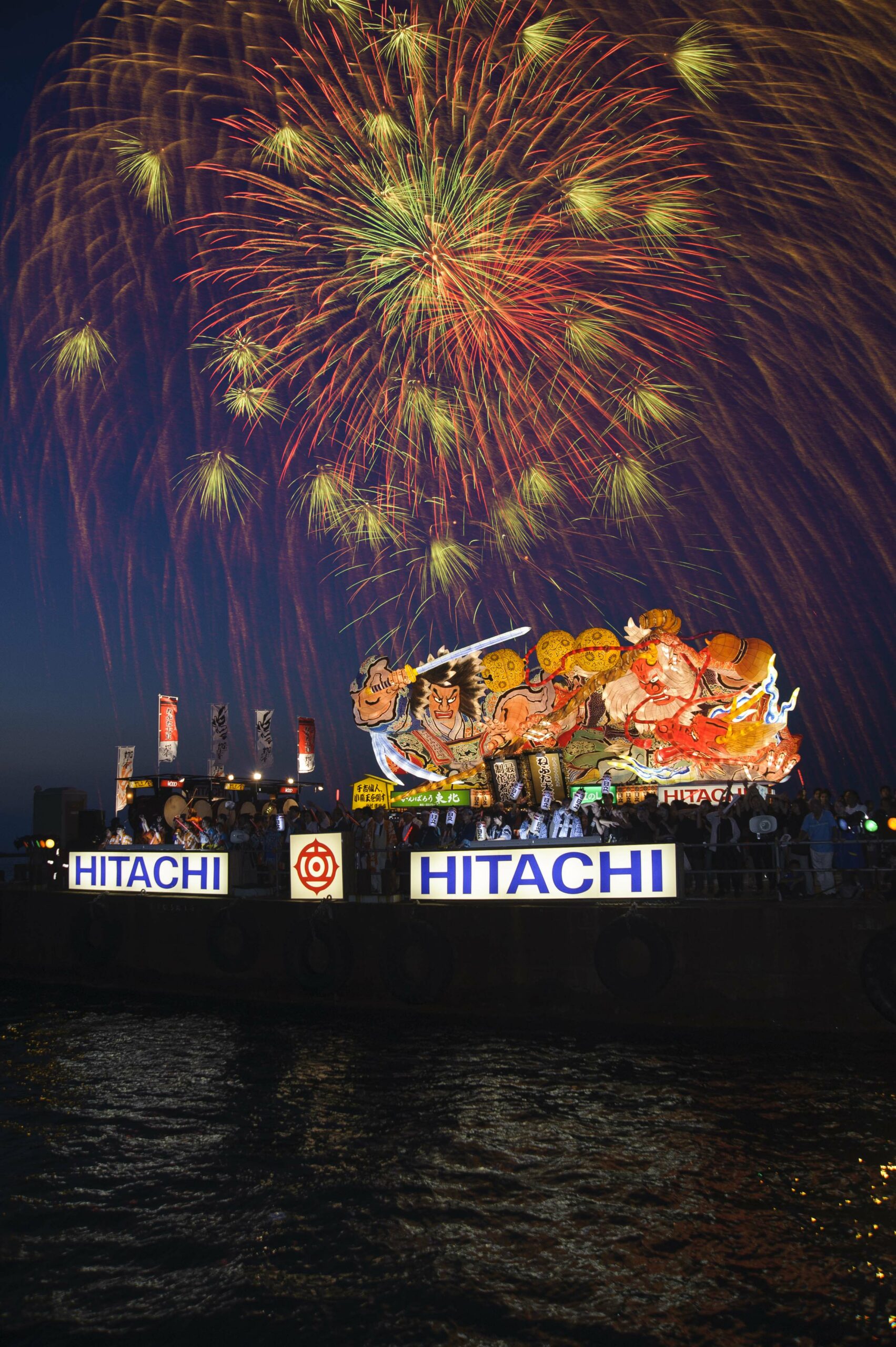 「青森ねぶた祭」ねぶた祭の幻想的な最後の姿｜観光経済新聞