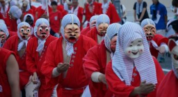 「日向ひょっとこ夏祭り」ユニセックスな和の仮面舞踏｜観光経済新聞