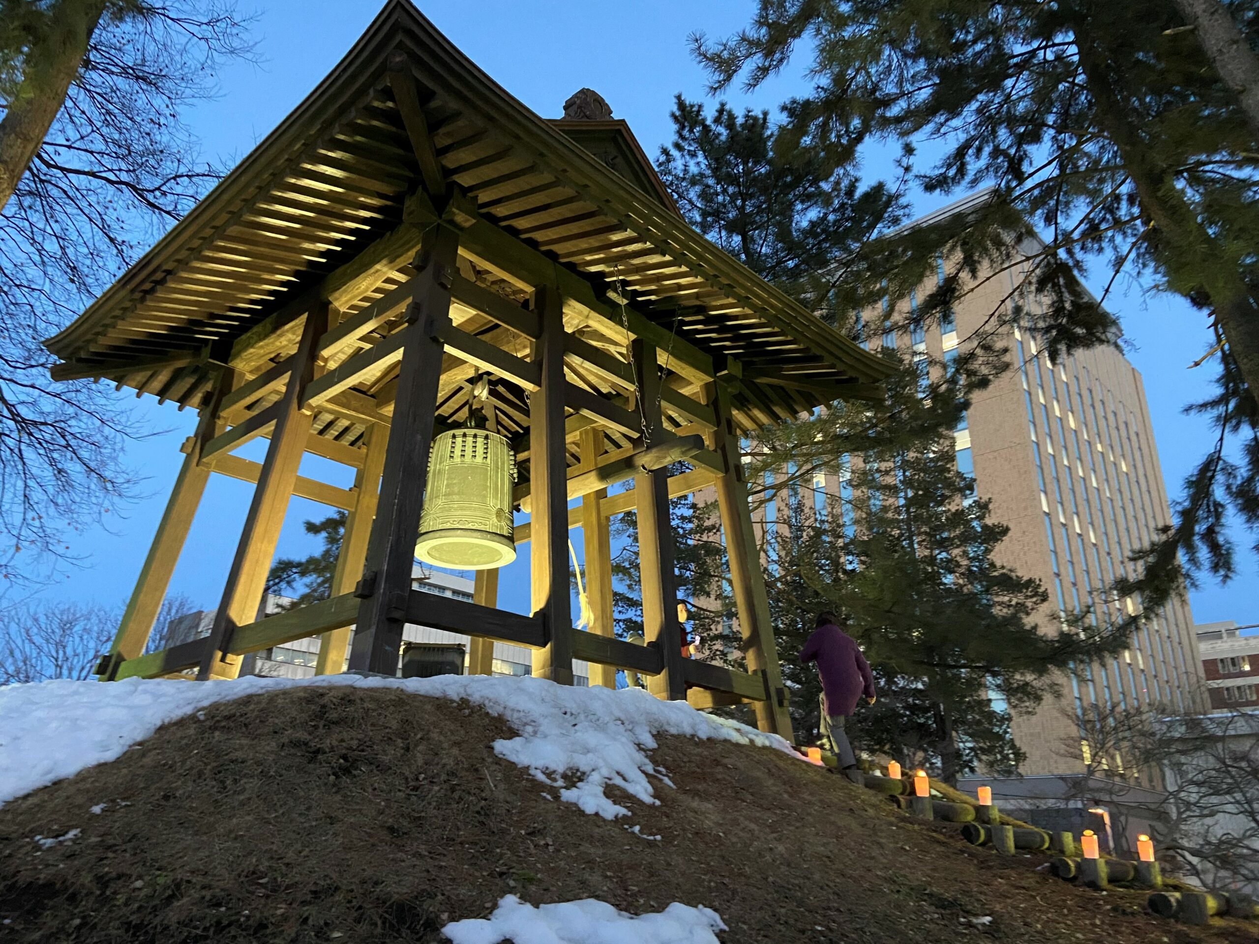 モリオカライトアッププロジェクトin桜山 桜山神社のお炊き上げ祈願祭