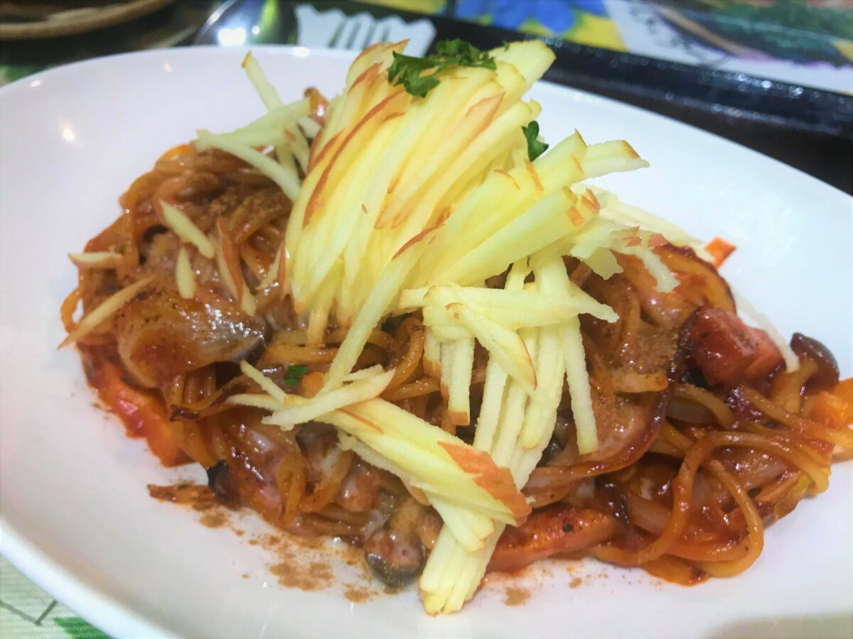 安曇野林檎ナポリタンを実食レポート！ご当地グルメとお祭りをご紹介！