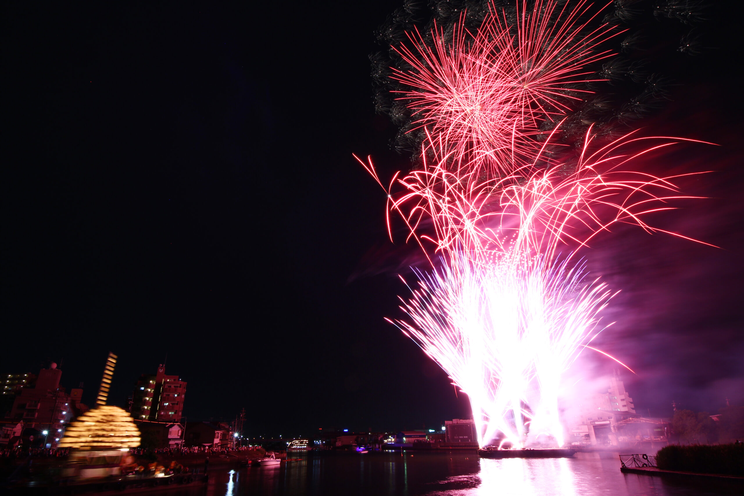 堀川まつり2021開催速報！名古屋・熱田の初夏の夜に疫病退散花火が打ちあがる