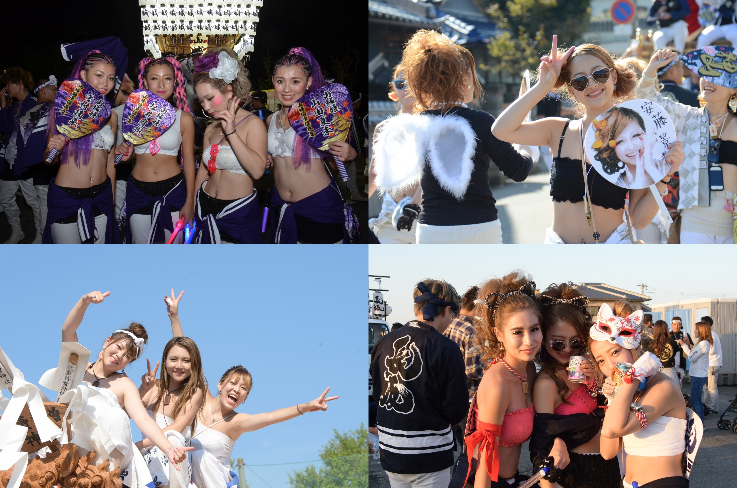 お祭り美女図鑑 だんじりギャル総集編その3